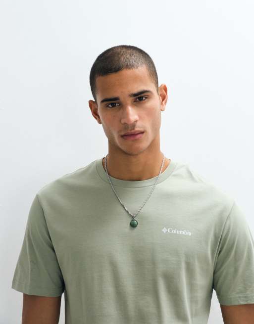 Columbia Barton Springs III graphic t-shirt in safari, 3 of 5