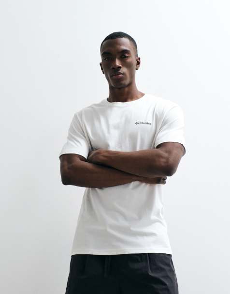 Columbia Barton Springs III graphic t-shirt in sea salt - view 1