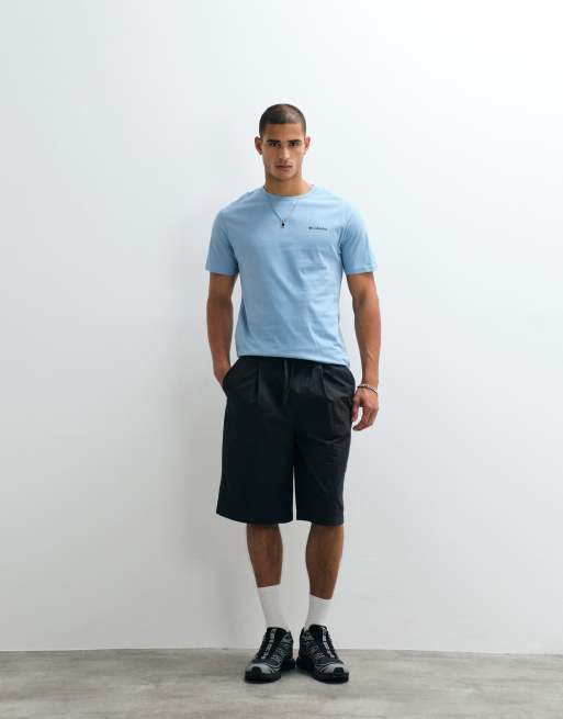 Columbia – Barton Springs III – Niebieski T-shirt z grafiką, 2 z 5