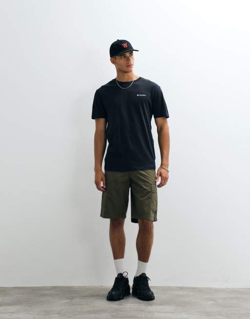 Columbia – Barton Springs III – T-Shirt in Schwarz mit Grafikprint, 2 von 5