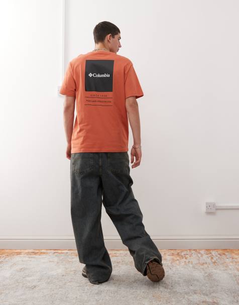 Columbia - Barton Springs - Rød T-shirt med grafik - view 1