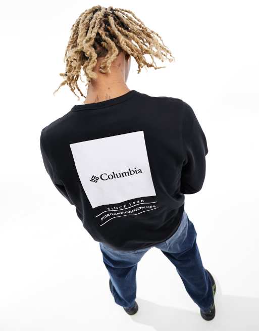 Columbia - Barton Springs - Sweater met print op de achterkant in zwart