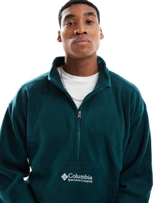 Columbia quarter zip fleece sale