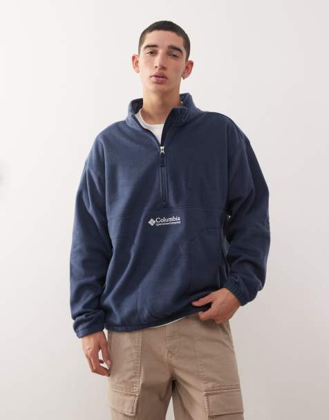Columbia Bent Bough 1/2 zip fleece in navy - view 1