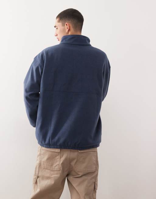 Columbia - Bent Bough - Fleece met 1/2 rits in marineblauw, 2 van 5