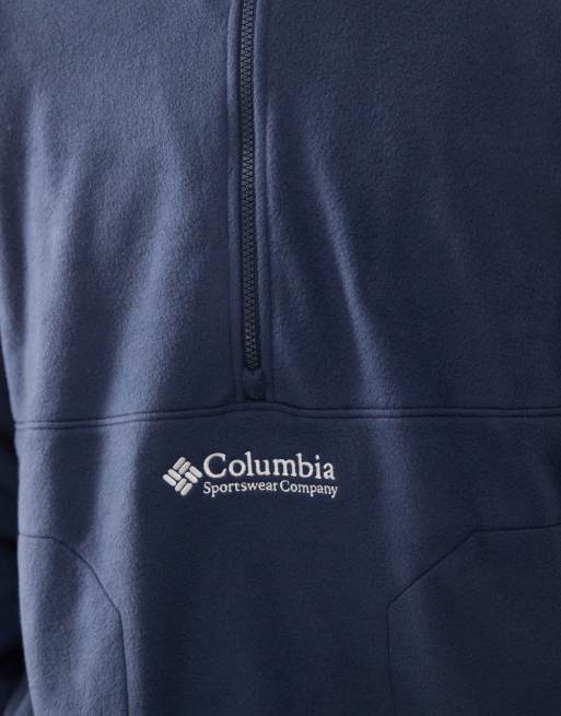 Columbia - Bent Bough - Fleece met 1/2 rits in marineblauw, 5 van 5