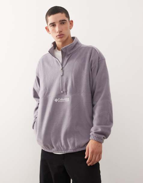 Columbia - Bent Bough - Fleece met 1/2 rits in oudpaars - view 1