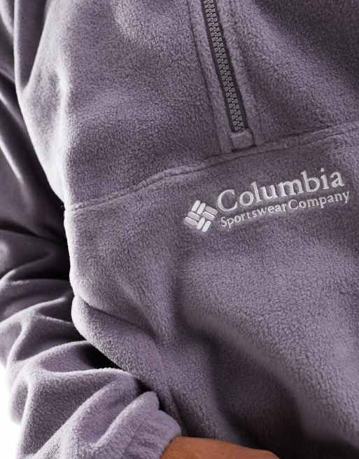 Columbia – Bent Bough – Fleece-Sweatshirt in Lila mit halbem Reißverschluss, 2 von 4