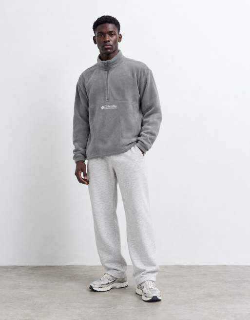 Columbia Bent Bough half zip fleece in charcoal, 6 of 9