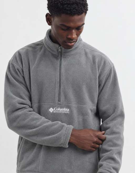 Columbia Bent Bough half zip fleece in charcoal, 9 of 9