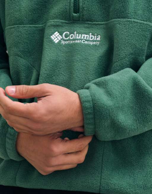 Columbia - Bent Bough - Polar verde con media cremallera, 4 de 5