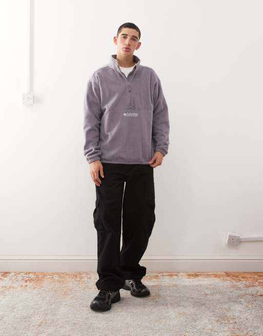 Columbia – Bent Bough – Puderlila fleece med 1/2-lång dragkedja, 3 av 5