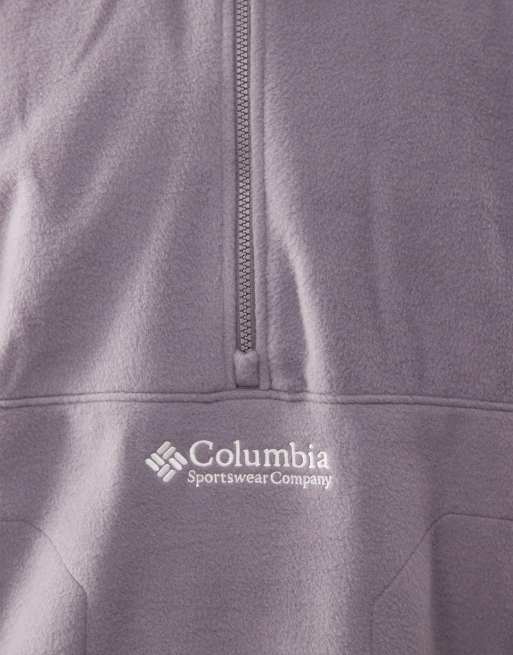 Columbia – Bent Bough – Puderlila fleece med 1/2-lång dragkedja, 5 av 5