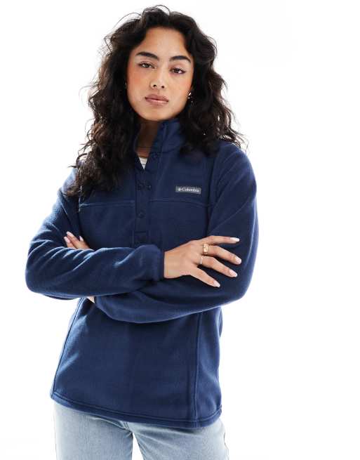 Columbia Benton springs 1/2 snap pull over ii in blue