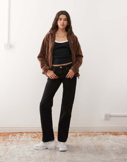 Columbia - Benton Springs - Brun fleece med gennemgående lynlås, 2 af 4