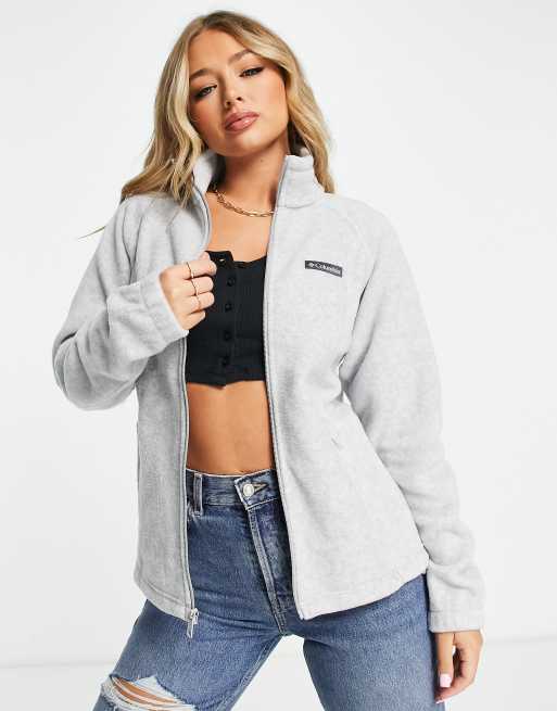 Grey on sale zip fleece