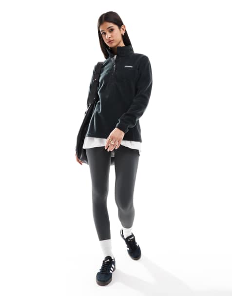 Columbia Benton Springs II half snap pull over fleece in black - view 2