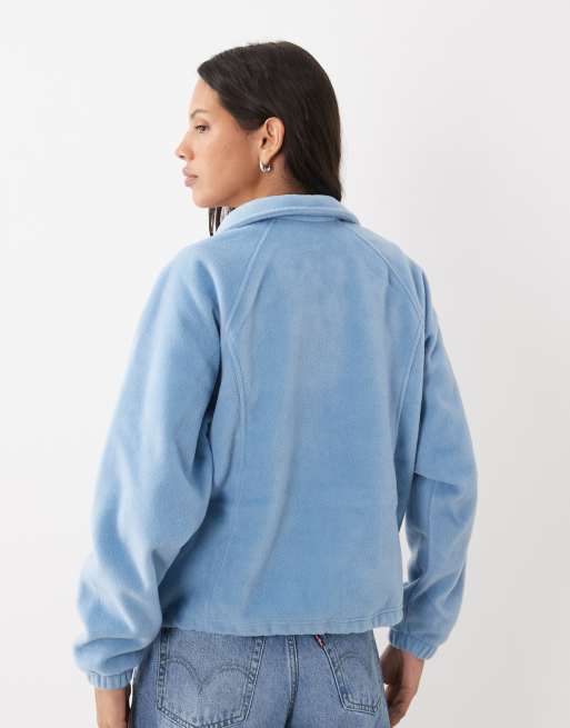 Columbia Benton Springs relaxed con zip intera blu, 4 di 4