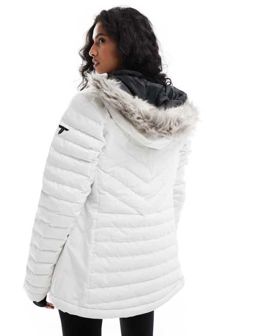 Columbia Bird Mountain III Veste de ski isolante Blanc ASOS