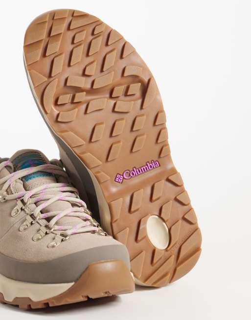 Columbia - bota de senderismo baja Newton Alpine en beige, 5 de 5
