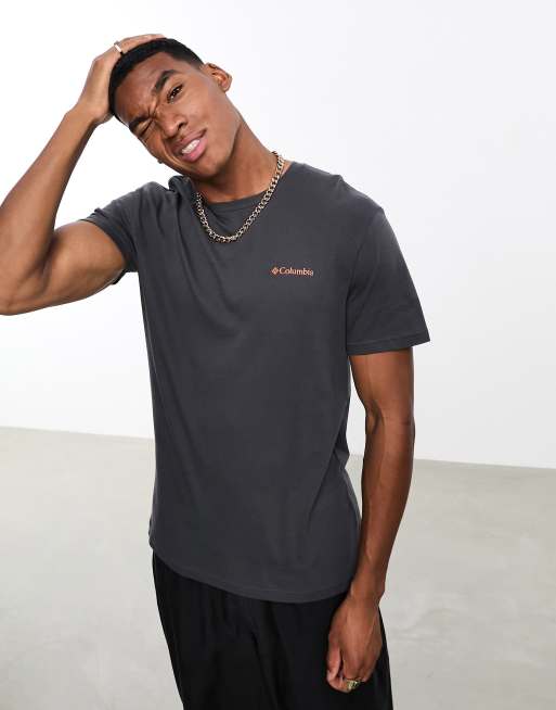 Columbia Brice Creek T shirt in black Exclusive to ASOS ASOS