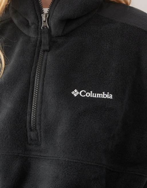 Columbia - Brushy Bay - Fleece met korte rits in zwart, 4 van 4