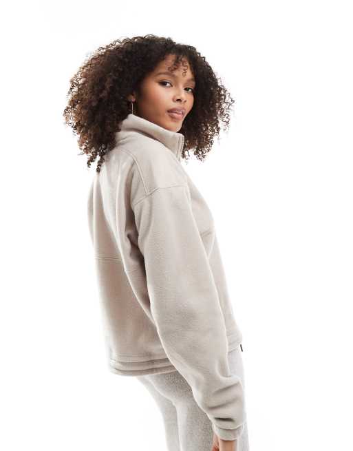 Columbia Brushy Bay half zip fleece in crushed clay, 4 of 4