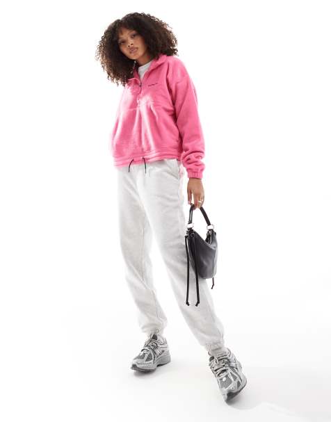 Columbia – Brushy Bay – Rosa fleece med kort dragkedja - view 1