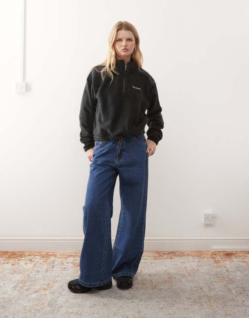 Columbia – Brushy Bay – Svart fleece med halvlång dragkedja, 3 av 4