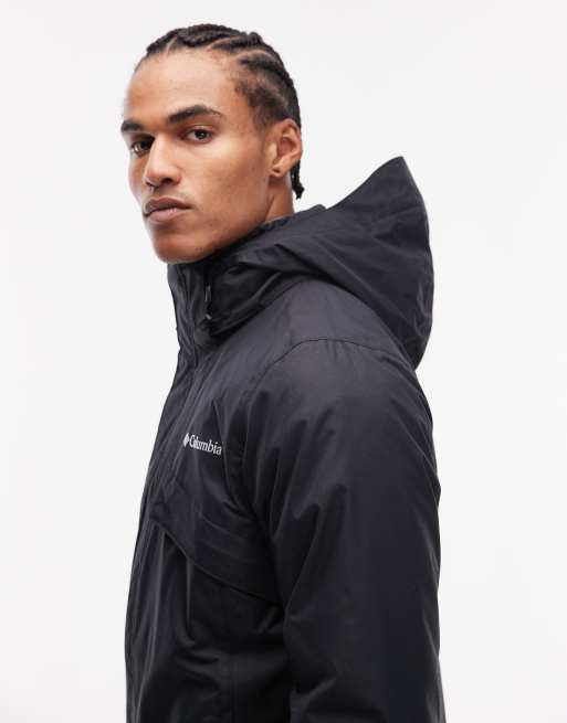 Columbia Bugaboo III fleece interchange jacket in black, 4 of 5