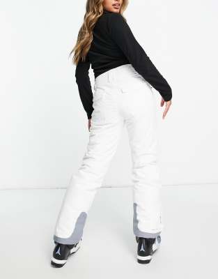 columbia snow pants white