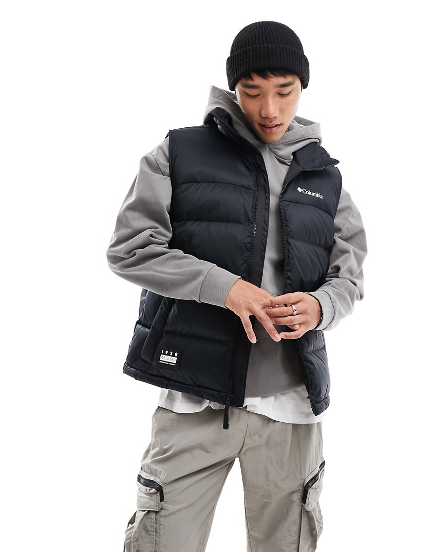 Columbia Bulo Point II packable down puffer gilet in black