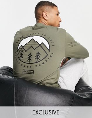 Nouveau Columbia - Cades Cove - Exclusivité  - T-shirt à manches longues - Vert
