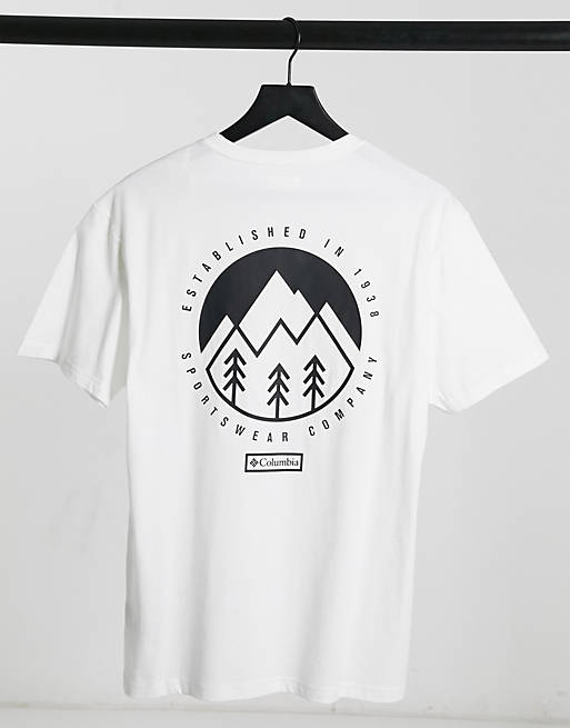  Columbia Cades Cove Outdoor Park t-shirt in white Exclusive at  
