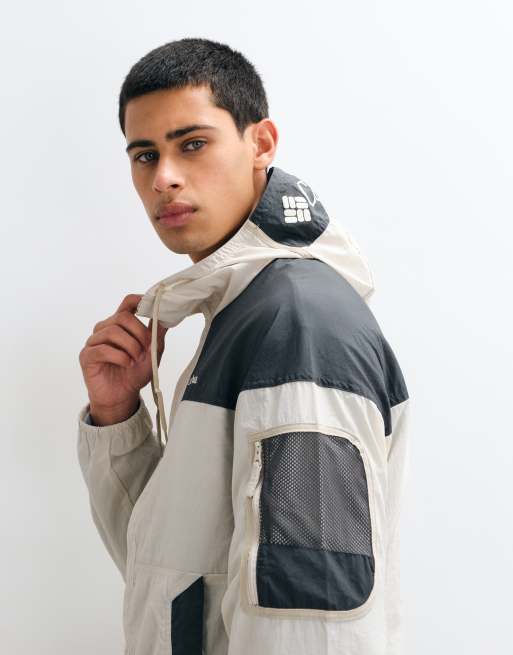 Columbia – Challenger II – Beżowa kurtka wiatrówka, 4 z 5