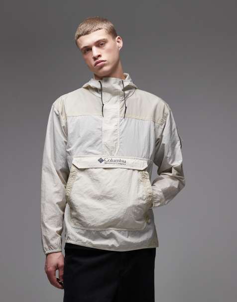 Columbia Challenger II windbreaker in beige - view 1