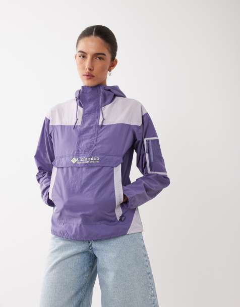 Columbia Challenger II windbreaker in purple - view 1