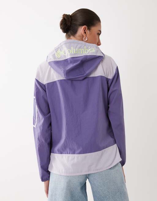 Columbia Challenger II windbreaker in purple, 4 of 4