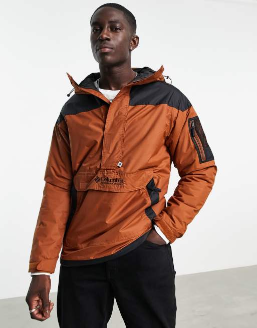 Columbia Challenger Pullover jacket in brown