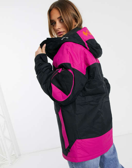 Columbia Challenger Mesh Lined Windbreaker In Pink, $95, Asos