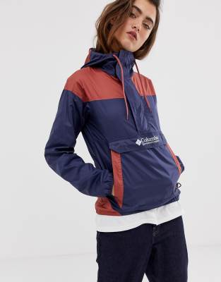 columbia windbreaker pullover