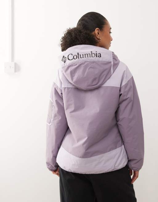Pull Columbia Homme Violet – Manches Longues Coton – Taille L – Pullover Outdoor