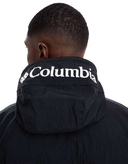 Columbia Challenger windbreaker anorak in black, 2 of 4