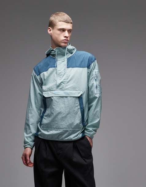 Columbia Challenger windbreaker anorak in blue - view 1