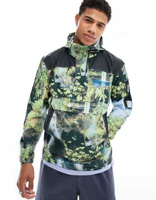  Columbia Challenger windbreaker in landscape print