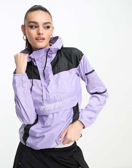 Windbreaker purple hot sale