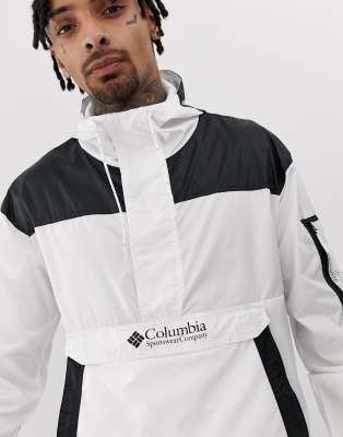 columbia challenger windbreaker black