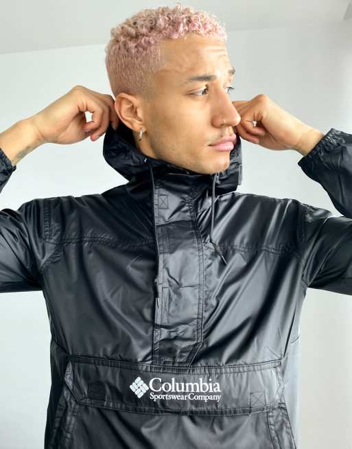 Columbia Challenger Mesh Lined Windbreaker In Pink, $95, Asos