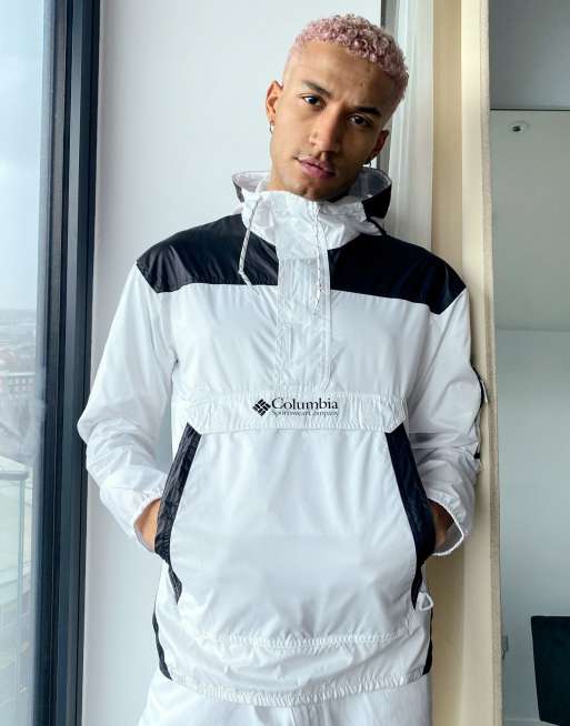 Columbia challenger windbreaker white sale