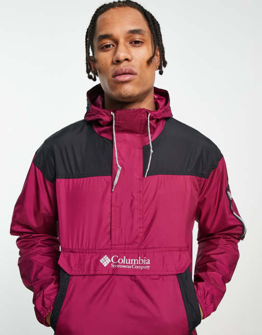 Columbia – Challenger – Windjacke in Burgunderrot, exklusiv bei ASOS